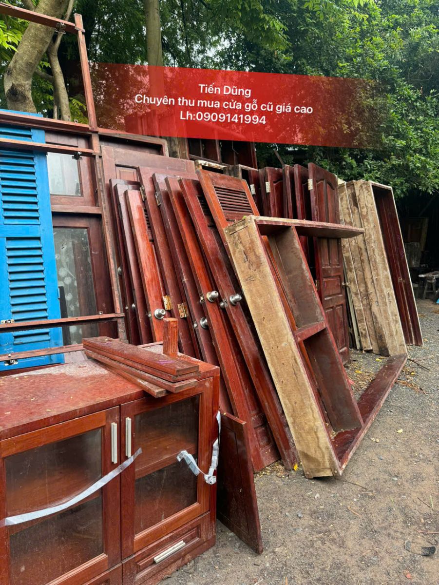 thu mua cửa gỗ cũ