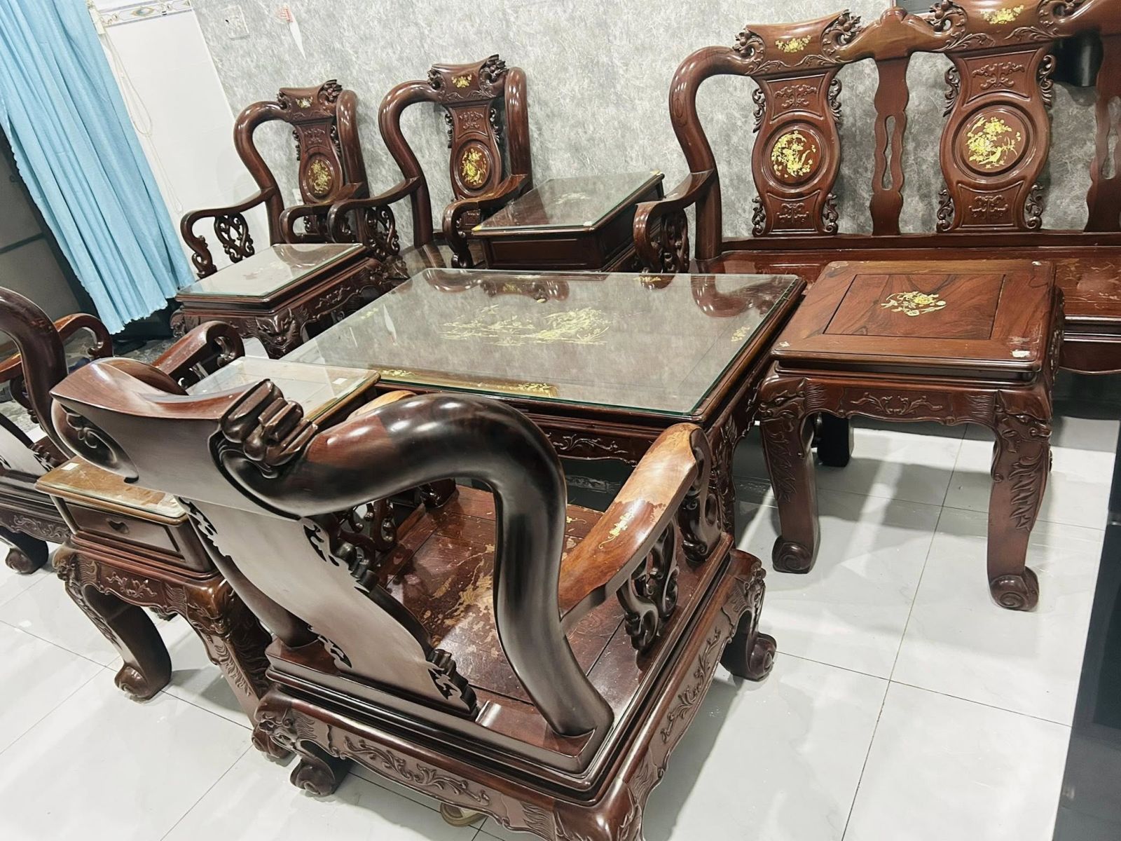 Thanh Lý Bàn Ghế Gỗ Cũ Quận 7