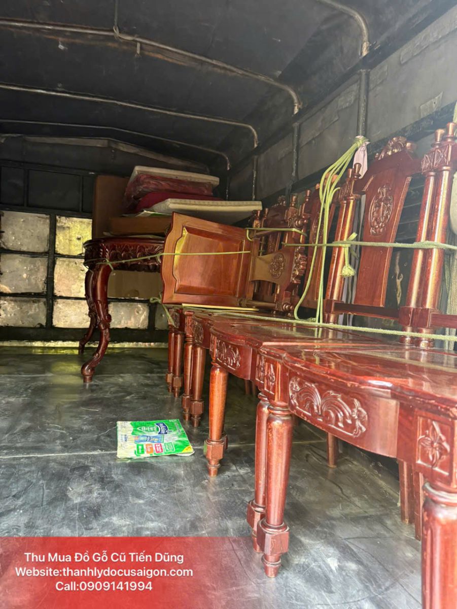 Thanh Lý Bàn Ghế Gỗ Cũ Quận 8